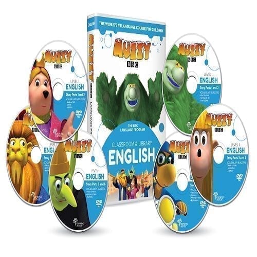 Dvd Cd Livres Anglais Pour Enfants Methodes Ludiques 10 Langues